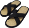 ZIMTLATSCHEN Baumwolle Gr.41/42 schwarz