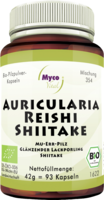 AURICULARIA REISHI-Shiitake Pilzpulver-Kapseln Bio