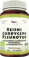 CORDYCEPS PLEUROTUS Reishi Pilzpulver-Kapseln Bio