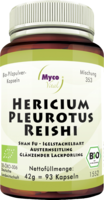 HERICIUM PLEUROTUS Reishi Pilzpulver-Kapseln Bio