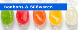 Bonbons und Süßwaren