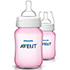 AVENT Flasche 260 ml Naturnah rosa