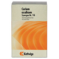 SYNERGON KOMPLEX 16 Cerium oxalicum Tabletten