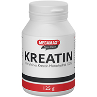 KREATIN MONOHYDRAT 100% Megamax Pulver