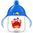 AVENT Trinkbecher 200 ml m.Griff Kind.ab 6 Mo.blau