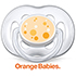 AVENT Beruhigungssauger Orange Babies 6-18 Mon.