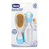 KAMM & Bürste mit Naturborsten hellblau chicco