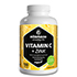 VITAMIN C 1000 mg hochdosiert+Zink vegan Tabletten