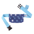 PUMPENTASCHE wasserabweisend 50-65 cm blau