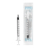 INSULINSPRITZE 1 ml U40 o.Kanüle 3t.Luer mediware