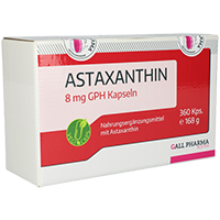 ASTAXANTHIN 8 mg GPH Kapseln