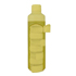 GETRÄNKEFLASCHE m.Tablettenspender f.7 Tage gelb