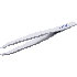 HAARPINZETTE 9 cm gerade rostfrei satin