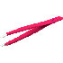 HAARPINZETTE 9 cm gerade rostfrei fuxia
