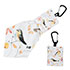 MICROFASERTUCH Pocket mit Anhänger Birds