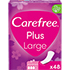 CAREFREE plus large light scent Slipeinlage