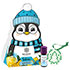 BALDINI Weihnachts-Duftset Pinguin Winterzeit