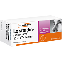 LORATADIN-ratiopharm 10 mg Tabletten