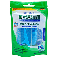 GUM Easy-Flossers Zahnseide inkl.Halter