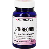 L-THREONIN 500 mg GPH Kapseln
