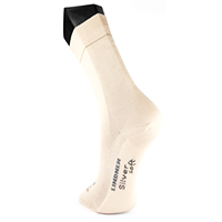 DIABETIKER SOCKE Silversoft 44-46 beige