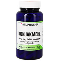 KONJAKMEHL 600 mg Kapseln