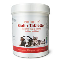 BIOTIN FORTE 5 mg D Tabletten vet.