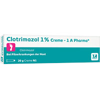 CLOTRIMAZOL 1% Creme-1A Pharma