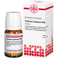 THALLIUM ACETICUM D 30 Tabletten