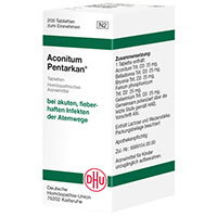 ACONITUM PENTARKAN Tabletten