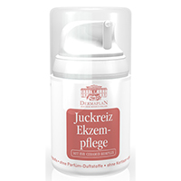 DERMAPLAN Juckreiz Ekzem Pflege Creme Pumpflasche