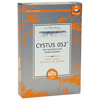 CYSTUS 052 Bio Halspastillen Honig Orange