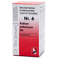 BIOCHEMIE 6 Kalium sulfuricum D 6 Tabletten