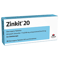 ZINKIT 20 überzogene Tabletten