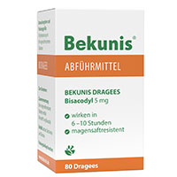 BEKUNIS Dragees Bisacodyl 5 mg magensaftres.Tabl.