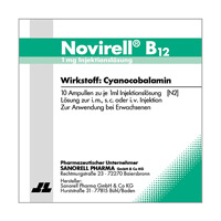 NOVIRELL B12 1 mg Injektionslösung