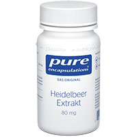PURE ENCAPSULATIONS Heidelbeer Extrakt 80 mg Kaps.
