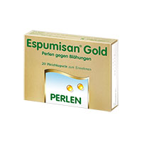 ESPUMISAN Gold Perlen gegen Blähungen - apondo.de - Internet-Apotheke ...