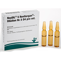 NEYDIL Nr.5 Revitorgan Dil.D 4 pro Ampullen vet.