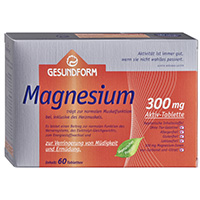 GESUNDFORM Magnesium 300 Tabletten