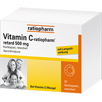 VITAMIN C-RATIOPHARM retard 500 mg Kapseln