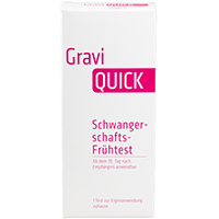 GRAVIQUICK Schwangerschafts-Frühtest