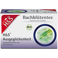 H&S Bachblüten Ausgeglichenheits-Tee Filterbeutel