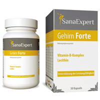 SANAEXPERT Gehirn forte Kapseln