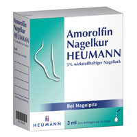 AMOROLFIN Nagelkur Heumann 5% wst.halt.Nagellack
