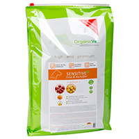 ORGANICVET Hund Trockennahrung SENSITIVE+