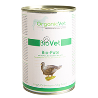 ORGANICVET BioVet mit Pute f.Hunde