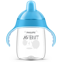 AVENT Sip No Drip Becher 340 ml blau