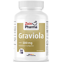 GRAVIOLA KAPSELN 500 mg/Kap.reines Blattpulv.Peru