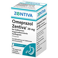 OMEPRAZOL Zentiva 20 mg bei Sodbrennen